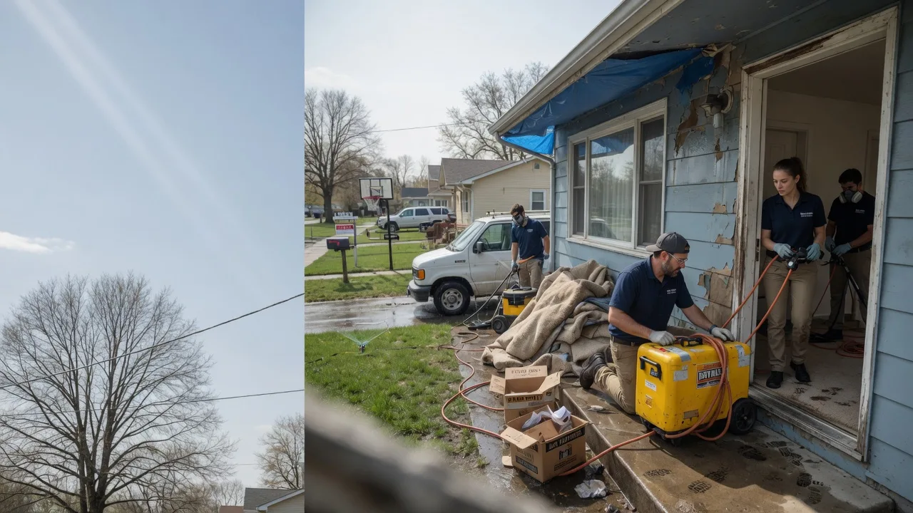Basement Flood Cleanup in Jonesboro, IN near me
